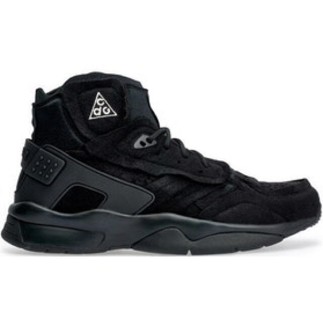 nike comme des garcons air mowabb black