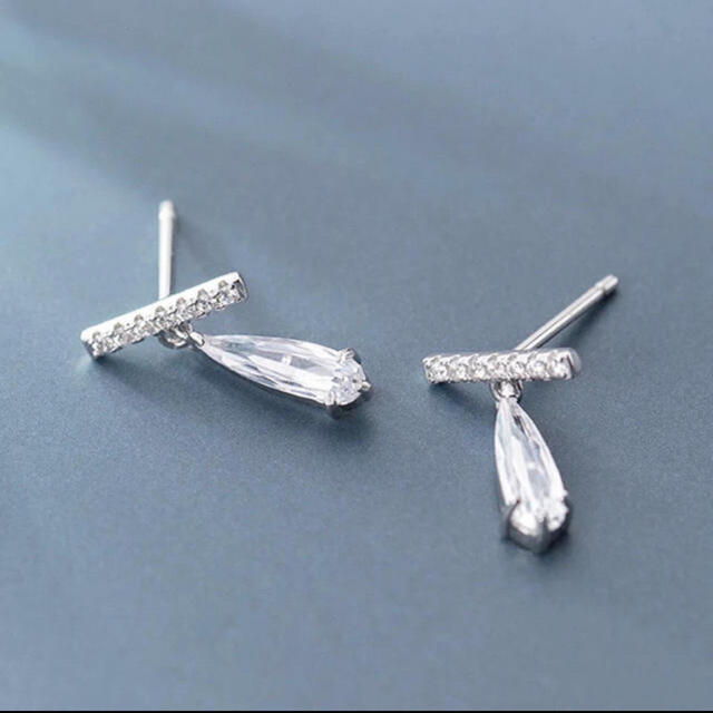 4℃(ヨンドシー)のcubic  zirconia  pierce⚪︎s925post レディースのアクセサリー(ピアス)の商品写真