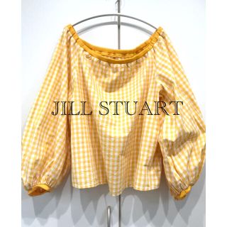 ジルスチュアート(JILLSTUART)のJILL STUART  オフショルダーボリューム袖コットンプルオーバー(シャツ/ブラウス(長袖/七分))