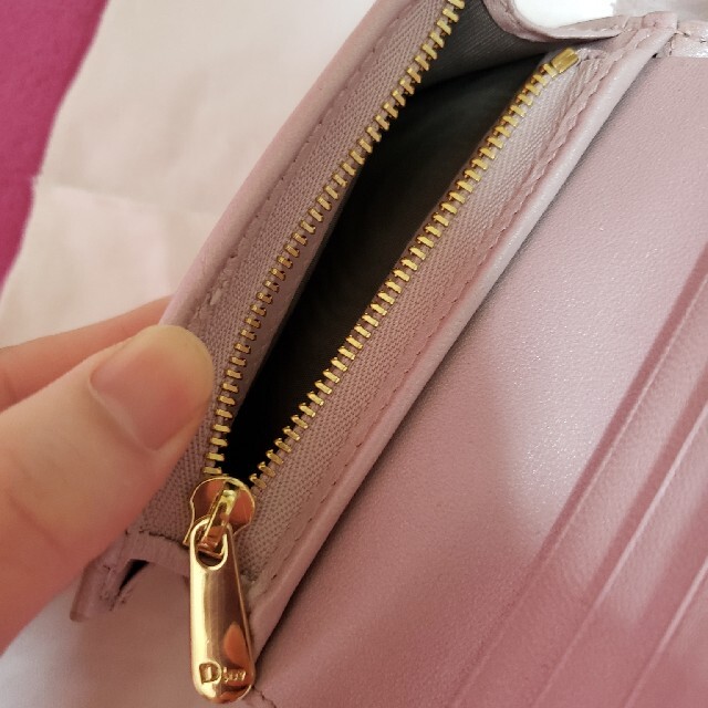 Christian Dior(クリスチャンディオール)のDior カナージュ 折り財布 ミニウォレット レディースのファッション小物(財布)の商品写真