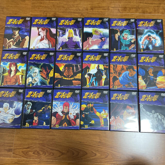 北斗の拳　アニメDVD  全26巻