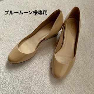 コールハーン(Cole Haan)の【ブルームーン様専用】コールハーン　ウェッジソール　6 1/2 B ベージュ(ハイヒール/パンプス)