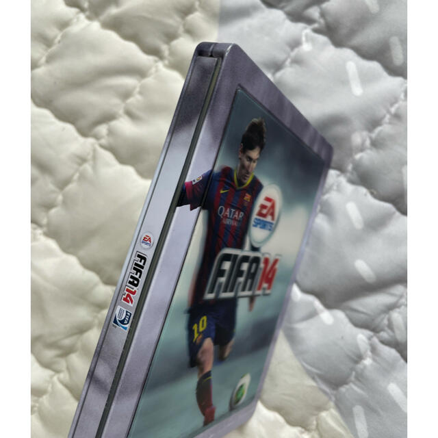 FIFA 14 Limited メッシディスクケース　レンチキュラー エンタメ/ホビーのおもちゃ/ぬいぐるみ(キャラクターグッズ)の商品写真