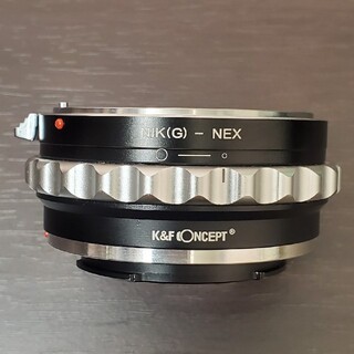 K&F Concept マウントアダプター Nikon Fレンズ-NEX E(その他)