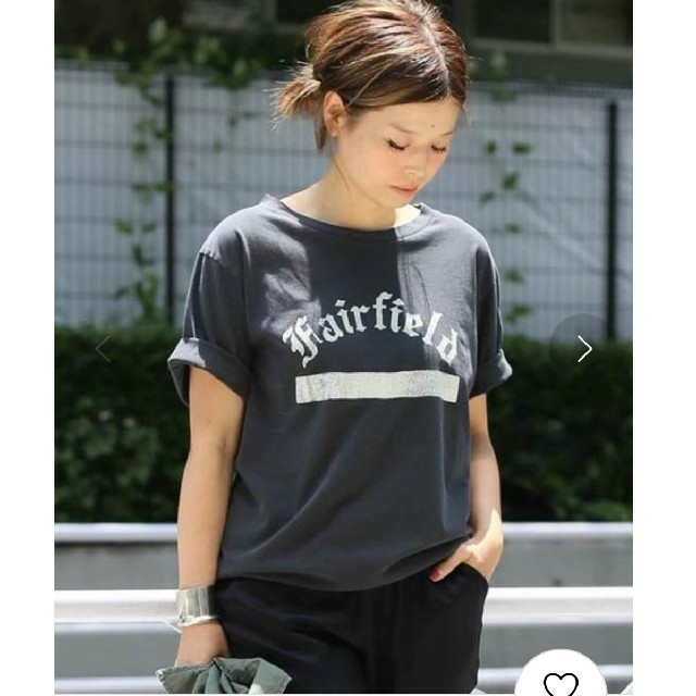 新品☆Deuxieme Classe プリントTシャツ グレー フリーサイズ 【未使用
