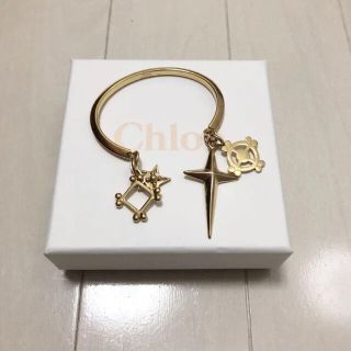 クロエ(Chloe)のクロエ Chloe バングル ブレスレット イエローゴールド(ブレスレット/バングル)