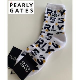 パーリーゲイツ(PEARLY GATES)の【未使用】パーリーゲイツ レディースソックス(ゴルフ)