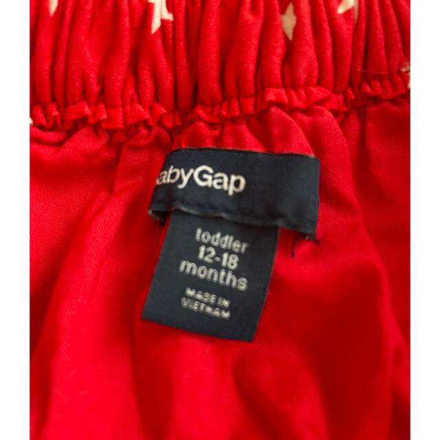 babyGAP(ベビーギャップ)のベビーギャップ　星柄ワンピース　チュニック　80 キッズ/ベビー/マタニティのベビー服(~85cm)(ワンピース)の商品写真