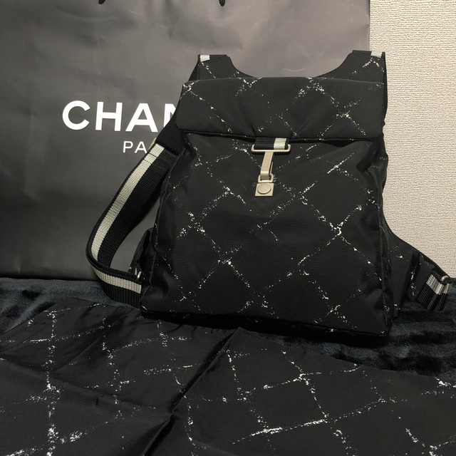 シャネル旧トラベルラインリュック☆未使用品 - リュック/バックパック