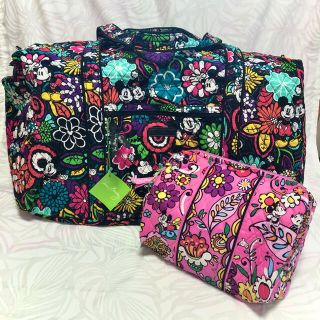 ヴェラブラッドリー(Vera Bradley)のムギ様 ご確認用 Vera Bradley ＊ Disney ３点セット(ボストンバッグ)