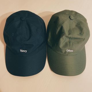 アーバンリサーチ(URBAN RESEARCH)のURBAN RESEARCH キャップ(2個) Navy/Olive(キャップ)