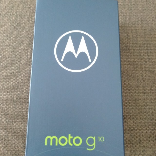 新品未開封】モトローラMoto g10 オーロラグレイ 6.5インチ/4GB