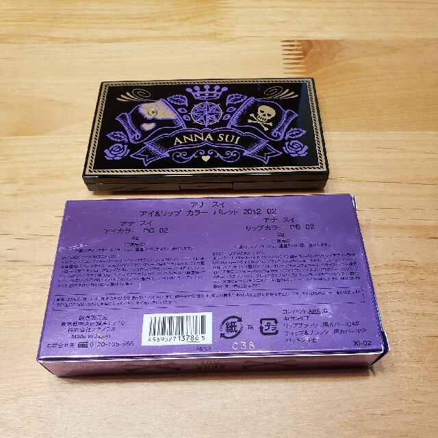 ANNA SUI(アナスイ)の《最終値下げ》アナスイ　アイ&リップカラーパレット　新品 コスメ/美容のベースメイク/化粧品(アイシャドウ)の商品写真