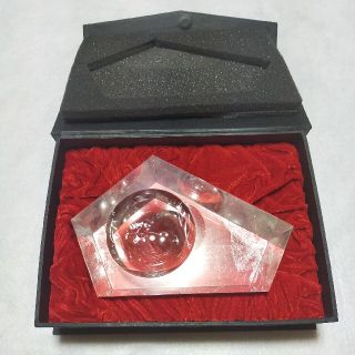 ジッポー(ZIPPO)の【未使用】ZIPPO CRYSTAL TRAY ジッポー 灰皿 クリスタルトレイ(灰皿)