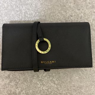 ブルガリ(BVLGARI)のBVLGARI ブルガリパルファム ビューティポーチ 黒(ポーチ)