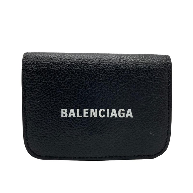 Balenciaga - バレンシアガ BALENCIAGA コンパクト財布 三つ折り財布 レデ【中古】