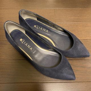ダイアナ(DIANA)のダイアナ　フラットシューズ　パンプス　23.5(ハイヒール/パンプス)