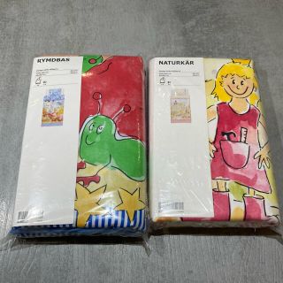 イケア(IKEA)のIKEA子供用布団カバー(掛け布団カバー+枕カバー)(シーツ/カバー)