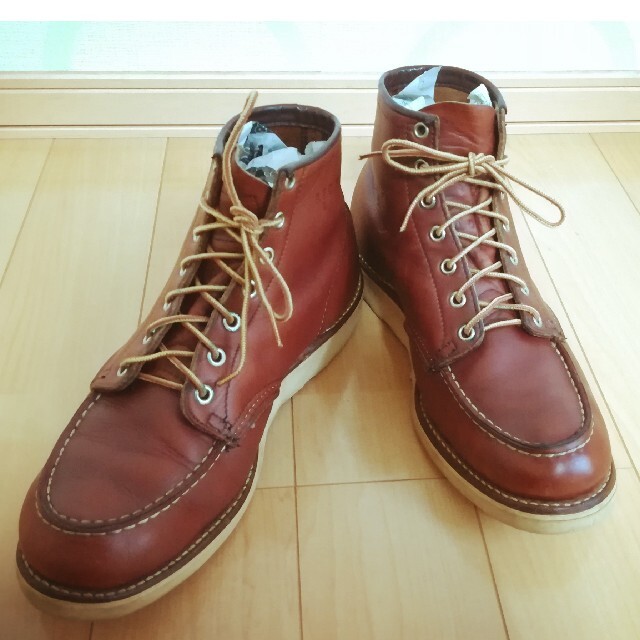 レッドウィング REDWING 875 スクエアステッチ 6.5E 82年製