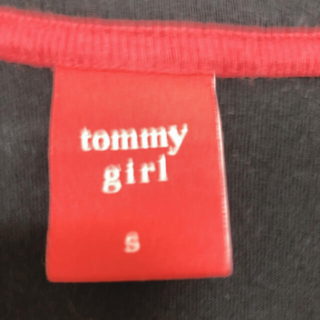 TOMMY HILFIGER(トミーヒルフィガー)の【美品】トミーガール tommy girl Tシャツ デカロゴ レディースのトップス(Tシャツ(半袖/袖なし))の商品写真