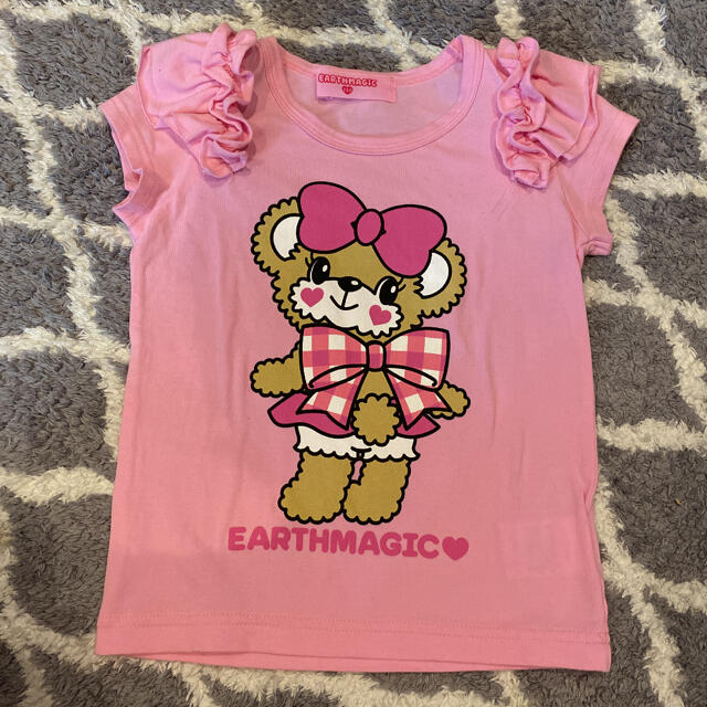 EARTHMAGIC(アースマジック)の★+ﾟTシャツ★+ﾟ キッズ/ベビー/マタニティのキッズ服女の子用(90cm~)(Tシャツ/カットソー)の商品写真