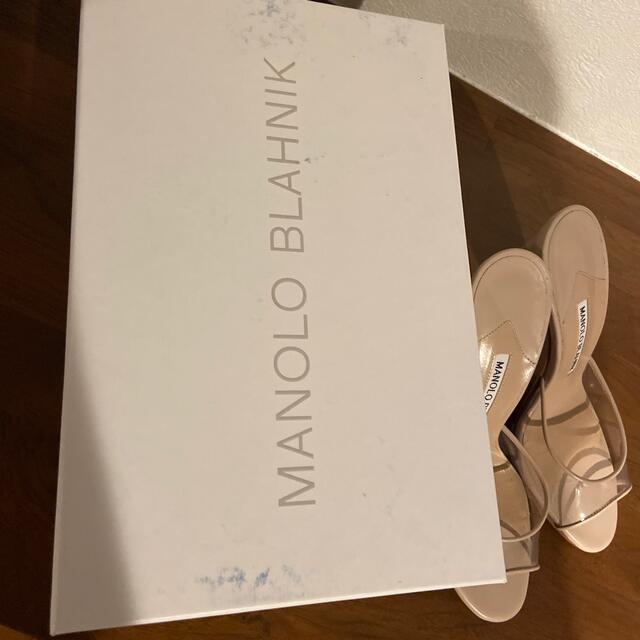 MANOLO BLAHNIK(マノロブラニク)のm.sct様専用　マノロブラニク ミュール ASTUTA 美品 36 レディースの靴/シューズ(ミュール)の商品写真