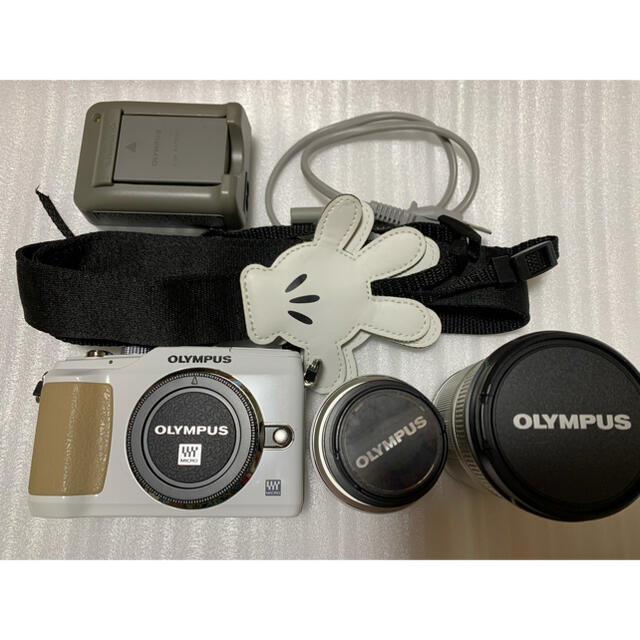 OLYMPUS(オリンパス)のOLYMPUS  PEN Lite E-PL2  ミラーレス スマホ/家電/カメラのカメラ(ミラーレス一眼)の商品写真