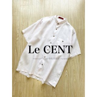 ユナイテッドアローズ(UNITED ARROWS)のレセント Le CENT 林田 バンドカラー 麻 リネン シャツ ワイシャツ(シャツ)