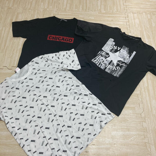 AZUL by moussy(アズールバイマウジー)のメンズ　夏服　おしゃれtシャツ　おまとめ メンズのトップス(Tシャツ/カットソー(半袖/袖なし))の商品写真