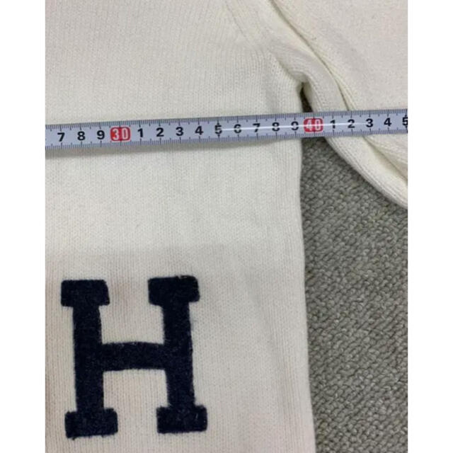 TOMMY HILFIGER(トミーヒルフィガー)のTOMMY  HILFIGER 襟付きカーディガン　L/G 12−14 150 キッズ/ベビー/マタニティのキッズ服男の子用(90cm~)(ニット)の商品写真