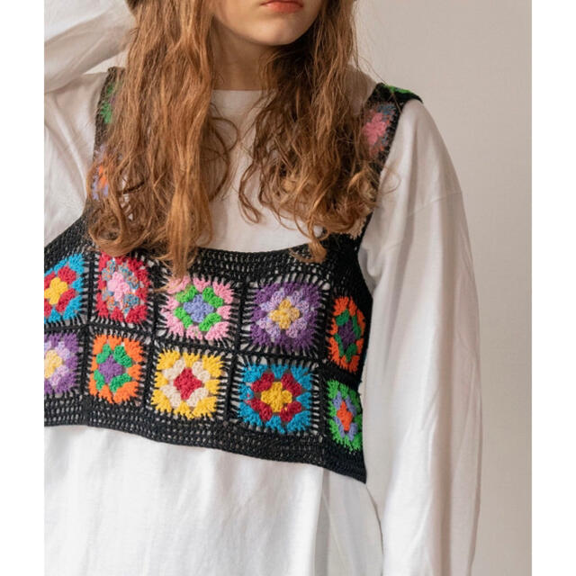 クロシェニットビスチェ MAISON SPECIAL メゾンスペシャル 新品