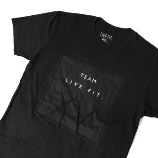 LIVEFIT "TEAM LIVE FIT" Tee リブフィット(Tシャツ/カットソー(半袖/袖なし))