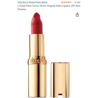 ロレアルパリ(L'Oreal Paris)の新品未使用　ロレアルパリ　赤リップ　4.8g(口紅)