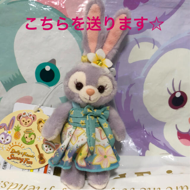 この子送ります♡新作♡ ステラルー　ぬいぐるみバッジ　サニーファン