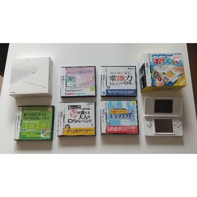 任天堂(ニンテンドウ)の★NINTENDO DS Lite★中古★本体、ソフトセット エンタメ/ホビーのゲームソフト/ゲーム機本体(携帯用ゲーム機本体)の商品写真