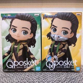 バンプレスト(BANPRESTO)のロキ　Qposket　フィギュア セット　MARVEL　アベンジャーズ　マーベル(アメコミ)