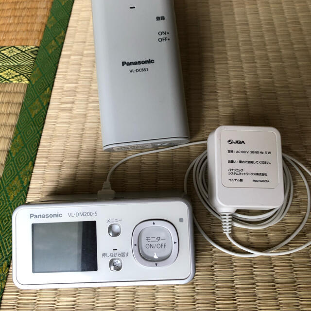 Panasonic(パナソニック)のドアモニ（Panasonic） スマホ/家電/カメラのスマホ/家電/カメラ その他(防犯カメラ)の商品写真