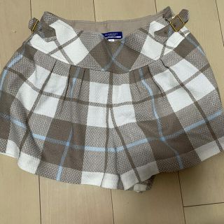 バーバリーブルーレーベル(BURBERRY BLUE LABEL)のブルーレーベル　ショートパンツ　Burberry　バーバリー　38 Mサイズ　(ショートパンツ)