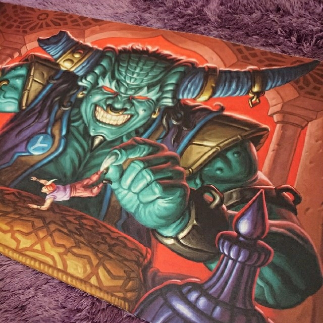 《Juzam Djinn》Mike Sass版イラスト プレイマット