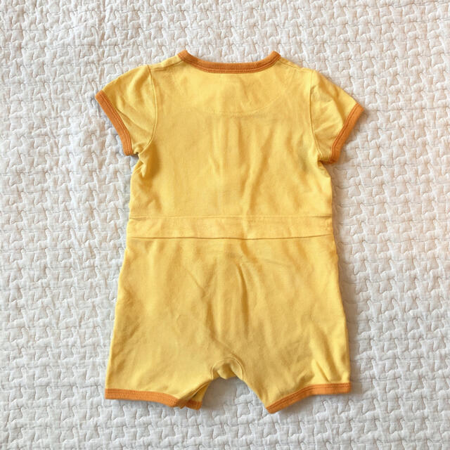 babyGAP(ベビーギャップ)のベビーキャップ　ロンパース　70 キッズ/ベビー/マタニティのベビー服(~85cm)(ロンパース)の商品写真