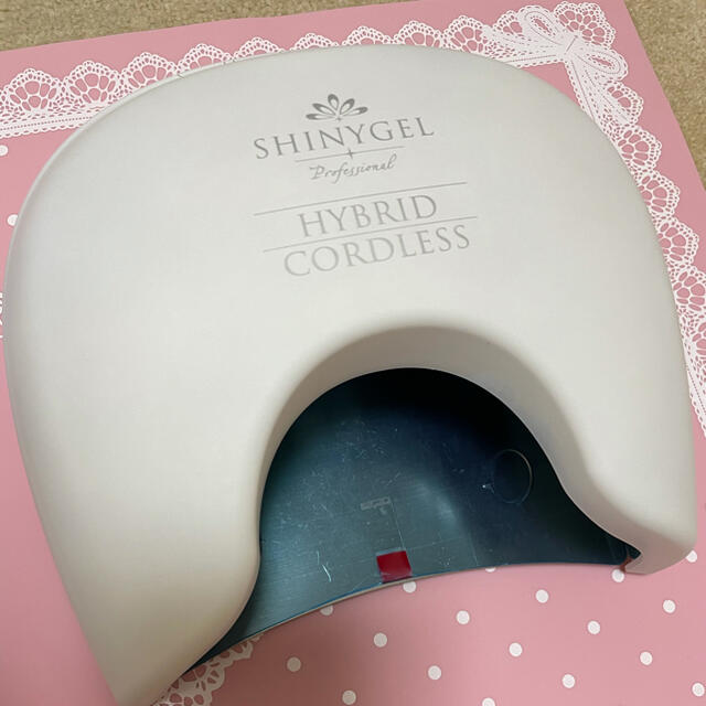 SHINY GEL(シャイニージェル)のSHINYGEL 36W クレッシェンドハイブリッドLEDランプ WH コスメ/美容のネイル(ネイル用品)の商品写真