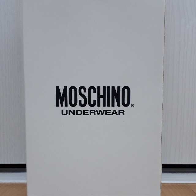 MOSCHINO(モスキーノ)の【新品未使用】MOSCHINO/モスキーノのボクサーパンツ2枚セットMサイズBK メンズのアンダーウェア(ボクサーパンツ)の商品写真