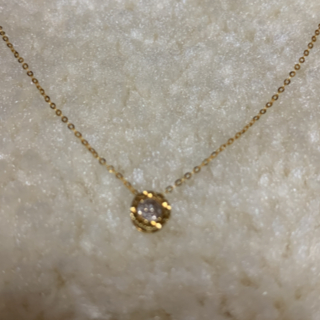 プチダイヤモンド　ネックレス　0.1ct