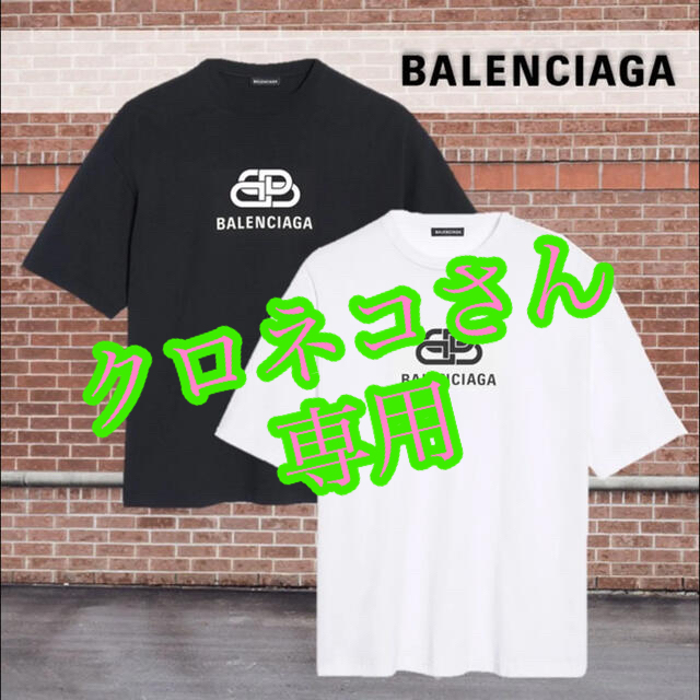 メンズバレンシアガ　BB オーバーサイズTシャツ