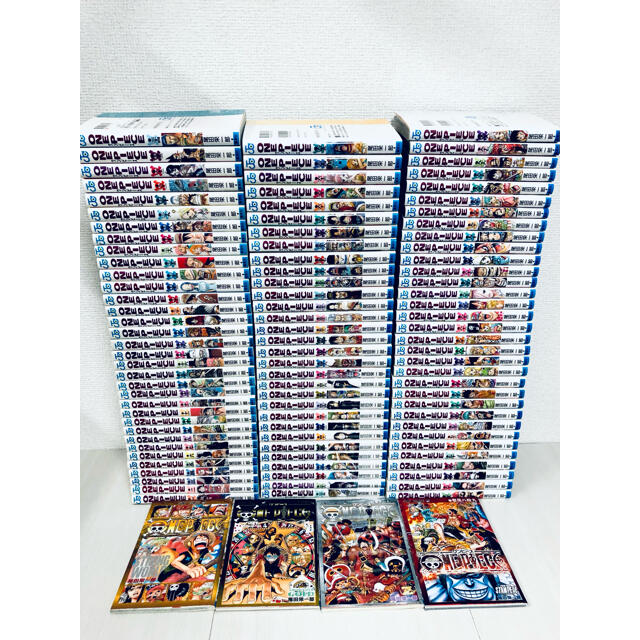 【102冊セット】非売品付！ワンピース 全98巻 +α ONE PIECE エンタメ/ホビーの漫画(全巻セット)の商品写真