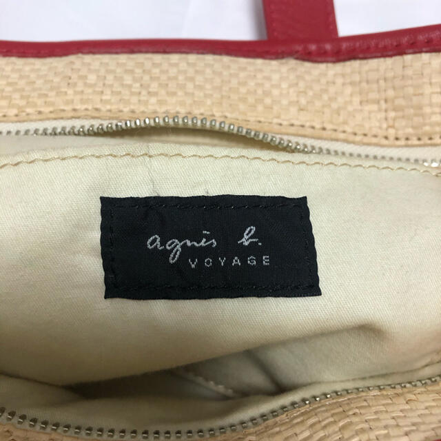 agnes b.(アニエスベー)のAgnes b. Voyageアニエス・ベー　トートバッグ　カゴバッグ　刺繍 レディースのバッグ(トートバッグ)の商品写真