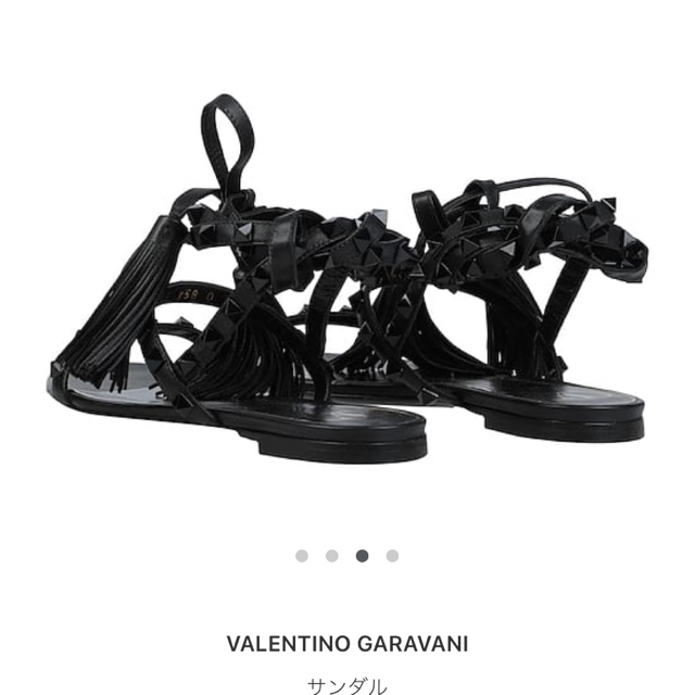 VALENTINO(ヴァレンティノ)のVALENTINO ヴァレンティノ　レースアップ　スタッズ　サンダル　 レディースの靴/シューズ(サンダル)の商品写真