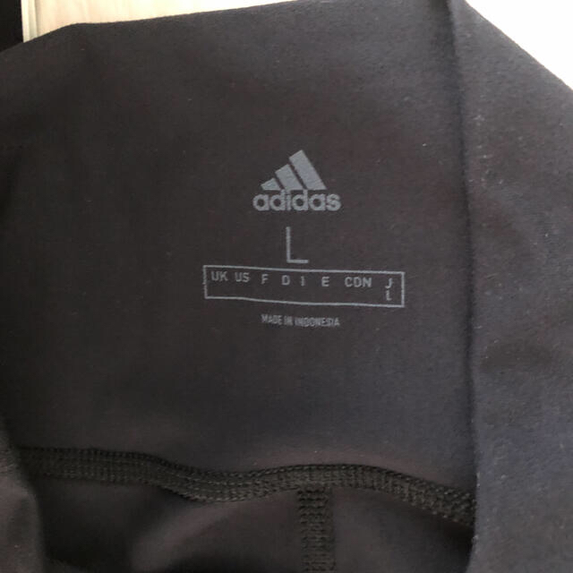 adidas(アディダス)の【新品】アディダス　ハイライズ　タイツ／レギンス　Lサイズ レディースのレッグウェア(レギンス/スパッツ)の商品写真