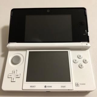ニンテンドー3DS(ニンテンドー3DS)のNintendo 3DS 本体　アイスホワイト(携帯用ゲームソフト)