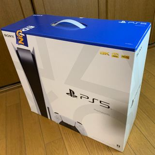 ソニー(SONY)の【新品・未開封品】 PS5 本体 ディスクドライブ搭載 PlayStation5(家庭用ゲーム機本体)